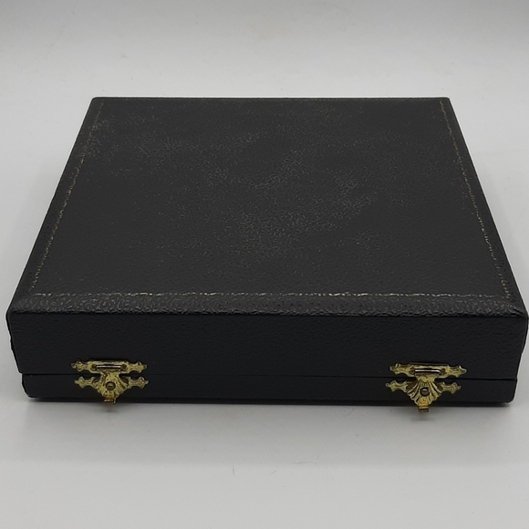 Vintage Angora Silverplate Co. 6 Ribbed Bowl Grapefruit Spoons In Original Box - Picture 7 of 7